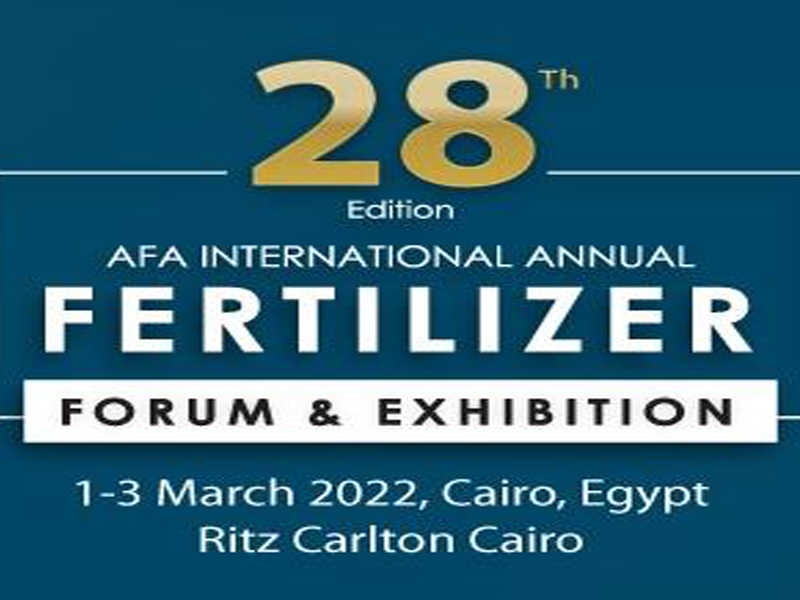 28. AFA Uluslararası Yıllık Gübre Forumu ve Sergisi - 2022 - Mısır