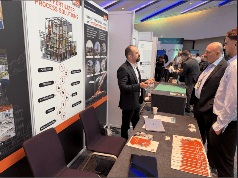 We are in Paris for the CRU Phosphate and Potash Conference!